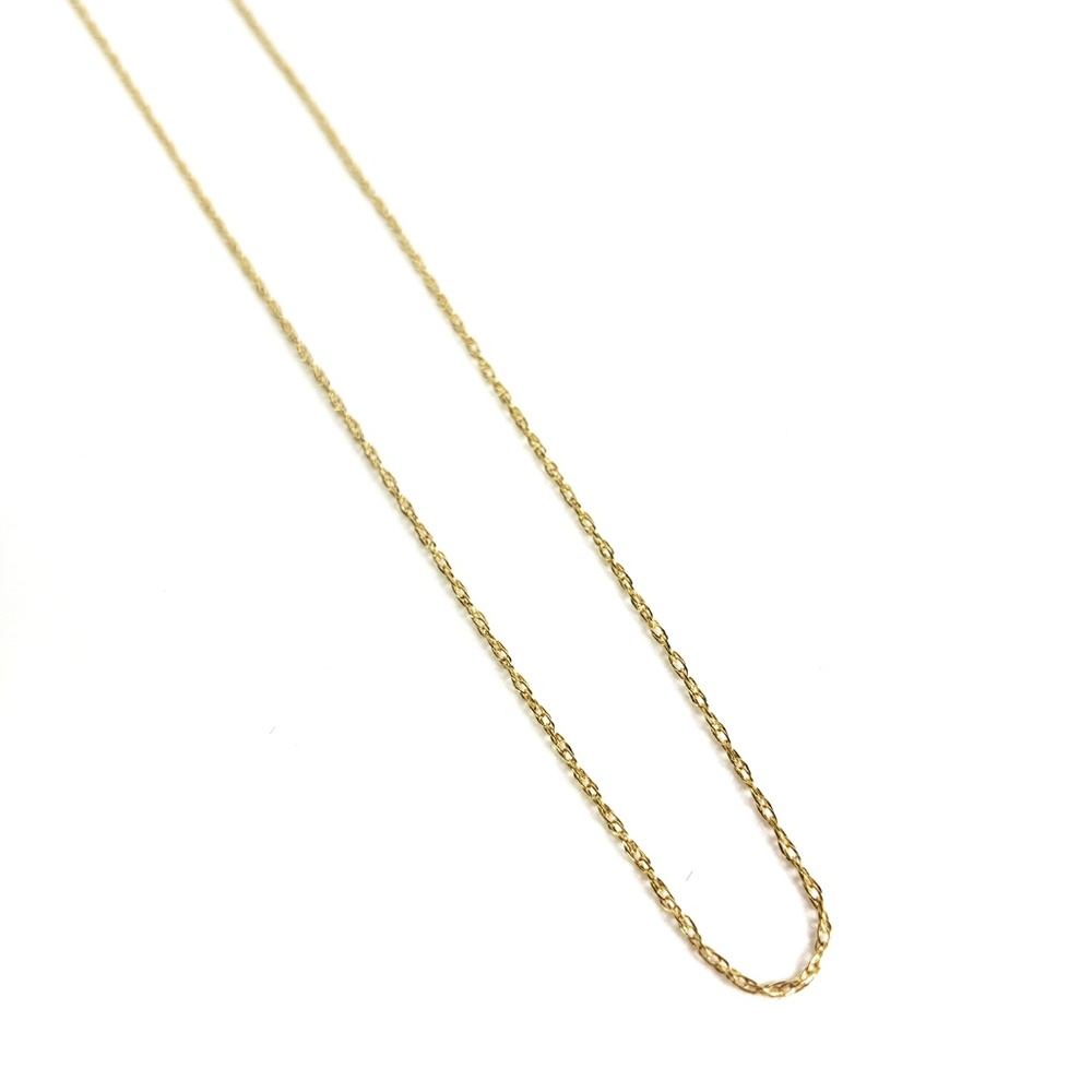 SOLD Midas Chain 10K Gold 20" Rope Dainty Necklace - Picture 6 of 8